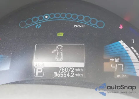 2011 Nissan Leaf Sl from USA, damaged, VIN JN1AZ0CP7BT000438